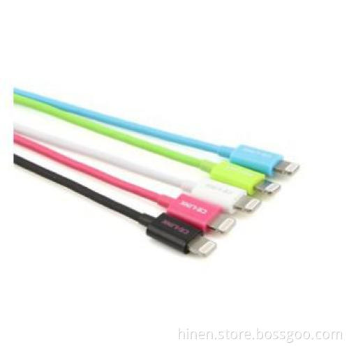 Apple MFi PVC molding charge and SYNC Lightning to USB cable